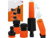 4x złączka szybkozłączka zraszacz przyłącze zestaw 1/2 3/4 węża ogrodowego
