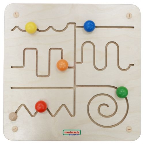 MASTERKIDZ Tablica Edukacyjna Labirynt Montessori na Arena.pl