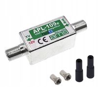 Wzmacniacz antenowy VHF UHF zewnętrzny DVB-T2 APL-109e 23/28 dB 12V AMS