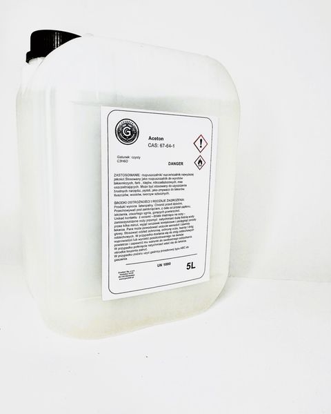Aceton techniczny rozcieńczalnik 5L zdjęcie 2