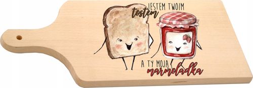 Deska z nadrukiem prezent WALENTYNKI super wzory na Arena.pl