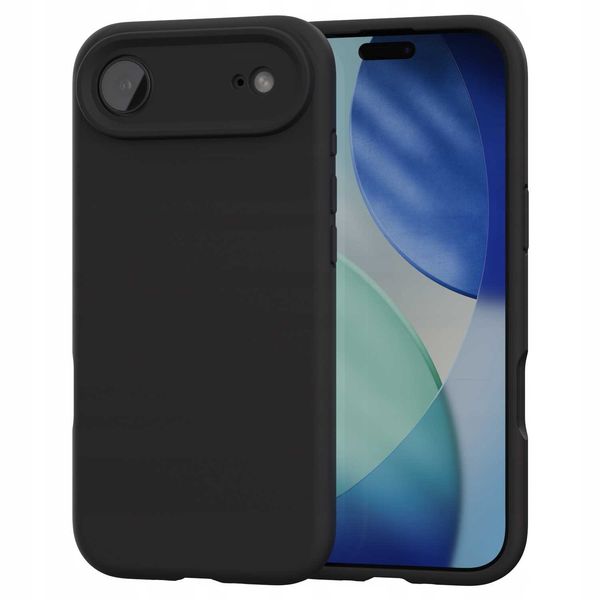 Spacecase Silicone Mag Iphone 17 Air Black zdjęcie 5