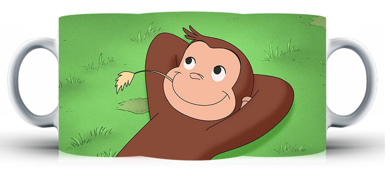 Kubek ceramiczny Ciekawski George zdjęcie 2