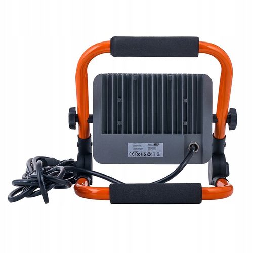 Halogen LED Budowlany 50W 5500lm Uchwyt Przenośny przewód 230V z na Arena.pl