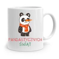 Kubek Świąteczny Prezent Pod Choinkę Na Mikołaja Z Nadrukiem Ze Zdjęciem