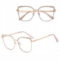 SOLIDNE Damskie Okulary Zerówki do KOMPUTERA Blue Light OPRAWKI Teleskopy