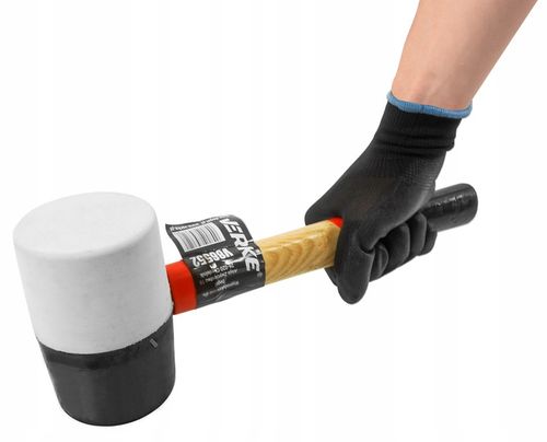 MŁOTEK GUMOWY BRUKARSKI BLACHARSKI DO KOSTKI 1100g TRZONEK DREWNIANY na Arena.pl