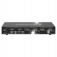 Techly przełącznik KVM 2x1 DisplayPort/USB Dual Head 4K@30Hz