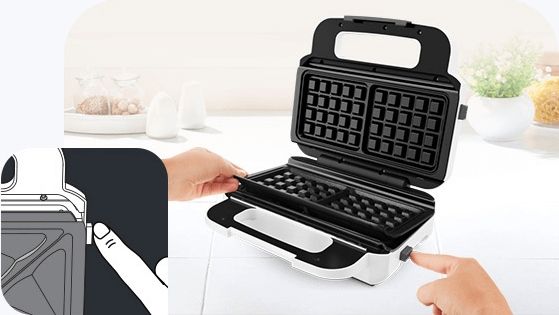 Opiekacz do kanapek tostów TEFAL Snack XL SW7011 Gofrownica Toster zdjęcie 2