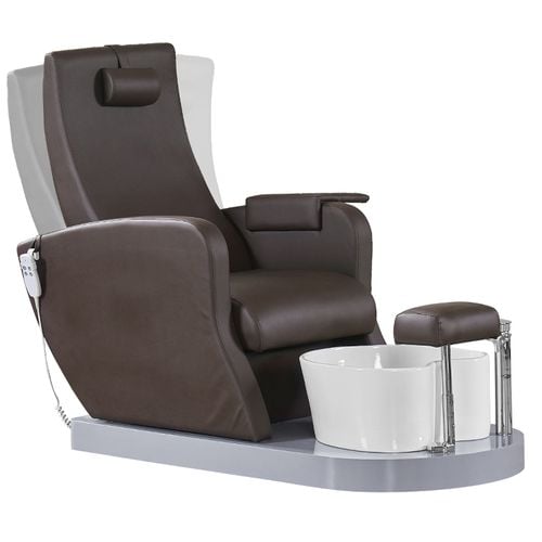 Fotel spa do pedicure Azzurro 016B brązowy na Arena.pl