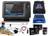 GOTOWY ZESTAW ECHOSONDA WĘDKARSKA LOWRANCE HOOK REVEAL 7 83/200 HDI ROW