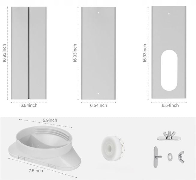 Zestaw do okien klimatyzacji zdjęcie 1