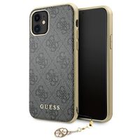 Etui Guess do iPhone 11, iPhone XR, Szary