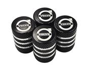 VOLVO nakrętki na wentyle ALUMINIOWE kapturki wentylki 4szt.