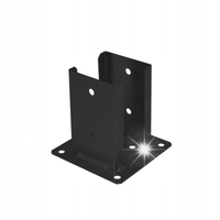 PODSTAWA SŁUPA DO BETONU PSPD CZARNA 91X150 DOMAX
