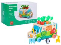 DLA DZIECI ZABAWKA EDUKACYJNA SORTER KLOCKÓW