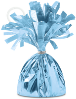 Ciężarek do balonów niebieski błyszczący