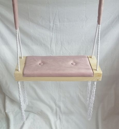 Huśtawka płaska DLA DZIECI SZARA POKÓJ DOM OGRÓD na Arena.pl