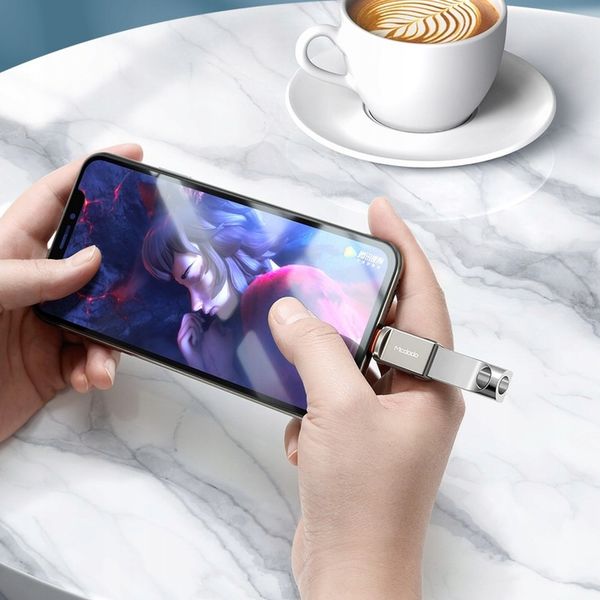 MCDODO ADAPTER PRZEJŚCIÓWKA USB-A 3.0 DO LIGHTNING IPHONE IPAD 3A OTG zdjęcie 7