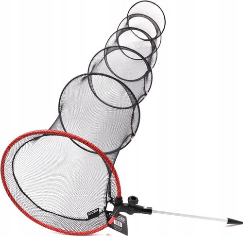 SIATKA WĘDKARSKA SADZYK 2M 35CM SZTYCA 6 OBRĘCZ NECO na Arena.pl