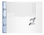 SFERA: Plakietka modułu Teleloop - Biała Legrand 352702