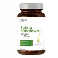 Pro cure tricholine men + synergy Palma sabałowa Suplement diety 60 kaps