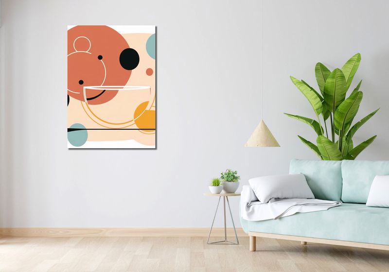 Obraz 70x100cm Harmonia Ciepła zdjęcie 2