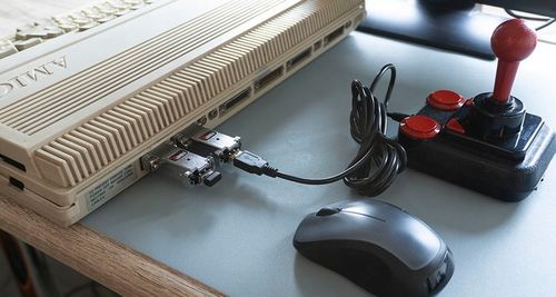 Adapter mysz joystick pad do komputera ATARI ST AMIGA C64 TOM RevX na Arena.pl