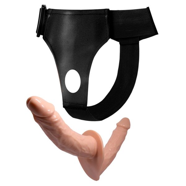 Baile -Strap On Double Dildos, 7.1''+5.9'' zdjęcie 3