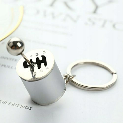 Breloczek do Klucz skrzynia biegów Shift Silver Drag Street Wyścig Samochód na Arena.pl