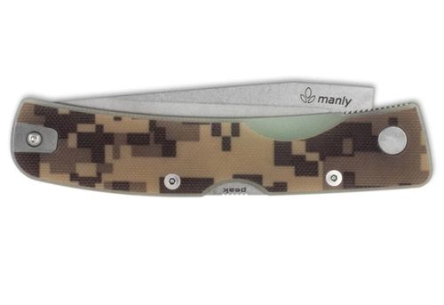 Nóż Manly Peak Desert Camo Two Hand CPM S90V na Arena.pl