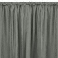 Zasłona MILANA szenilowa z tunelem 280x270 szara wzór 1 Homede