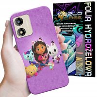 ETUI DO MOTOROLA MOTO E13 - GABBY KOCI DOMEK GABI BAJKI + FOLIA