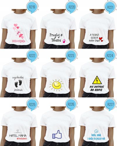 Koszulka ciążowa nadruk USG na Arena.pl