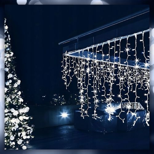 SOPLE LAMPKI CHOINKOWE ŚWIATEŁKA 500 LED 23,5M GRUBY KABEL FLASH ZEWNĘTRZNE na Arena.pl