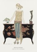 Plakat 50x70cm Rosalinde, Barbier Vintage do Salonu