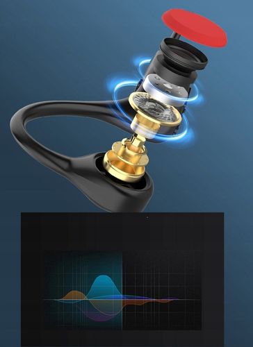 SŁUCHAWKI BEZPRZEWODOWE KOSTNE BIEGANIE SPORTOWE DO BIEGANIA BLUETOOTH na Arena.pl