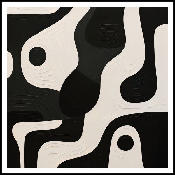 Plakat 90x90cm Kontrastowa Harmonia zdjęcie 3