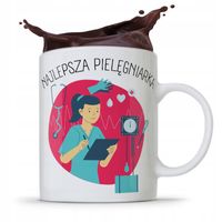 Kubek Prezent Dla Najlepszej Pielęgniarki Z Nadrukiem Ze Zdjęciem
