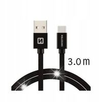 SWISSTEN Kabel do ładowania USB USB-C 3.1 3m 3A