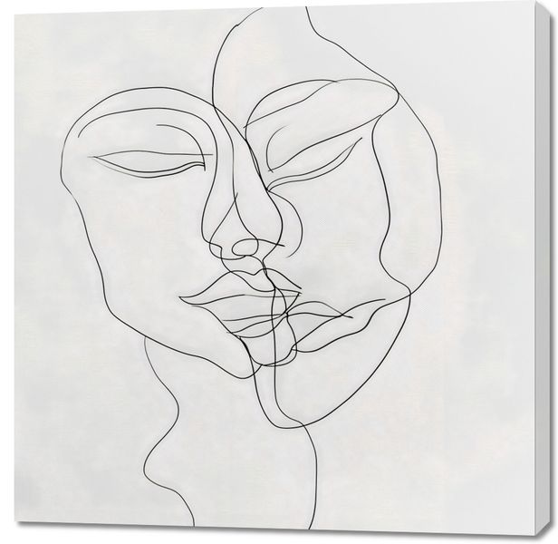 Obraz 100x100cm Zwiewność Bytu zdjęcie 1