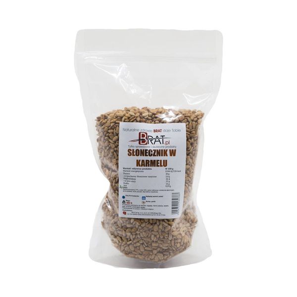 Słonecznik w karmelu 500g zdjęcie 1