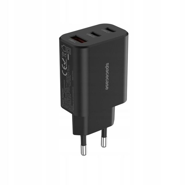 Spacecase Usb Charger 30W Gan Sc003B Black zdjęcie 8