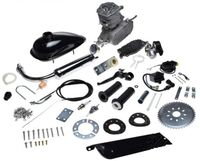 Mocny silnik do roweru 80 cm3 2T, kompletny zestaw do roweru spalinowego