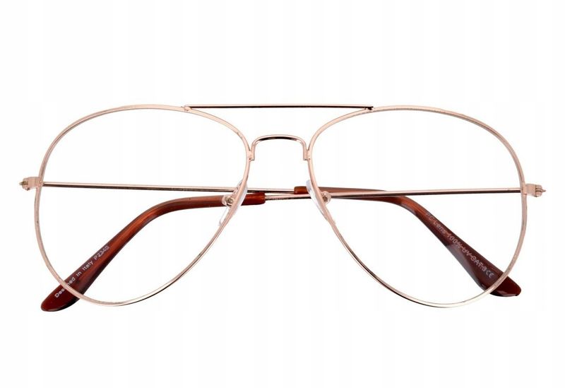 AVIATOR Okulary PILOTKI OPRAWKI metal zdjęcie 1