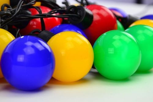 Łańcuch 40 kolorowych lampek LED na Arena.pl