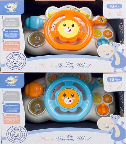 INTERAKTYWNA KIEROWNICA MALUCHA DO ZABAWY DLA DZIECI ŚWIECI GRA DO na Arena.pl