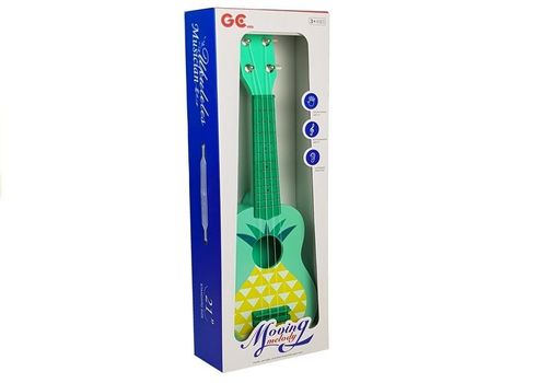 Ukulele Gitara Zielona Ananas Struny 53cm na Arena.pl
