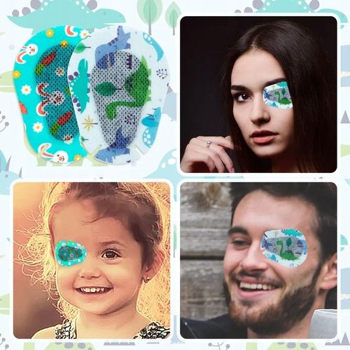 60x Plastry na oko Osłonka Obturator na Oko PAD EYE Happy Fun Pack REGULAR na Arena.pl