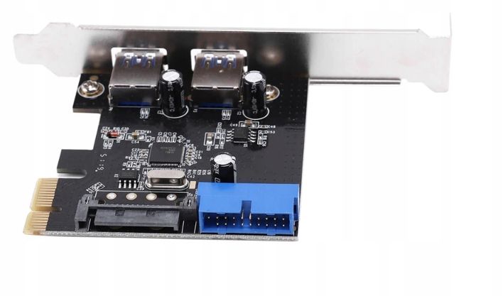 Kontroler PCI-E usb3.0 low profile dell hp GDN zdjęcie 3